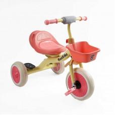 Велосипед 3-х колісний "Best Trike" колеса EVA переднє 10’’, заднє 8’’, сталева рама, УКР.ОЗВУЧУВАННЯ, світло, кошик, в кор. /1/