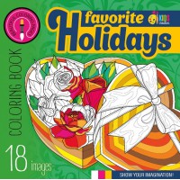 Книга Розфарбовка, 100 г, 200x200 мм, 16 сторінок, скоба, диз. 22352