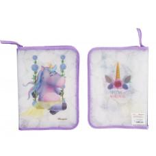 Папка на блискавці, В5+, 20x27,5x2см, 400мкм диз. P0095