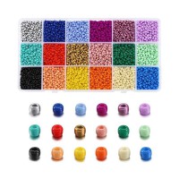 Набір бісеру в пластиковому боксі-органайзері 1185-25