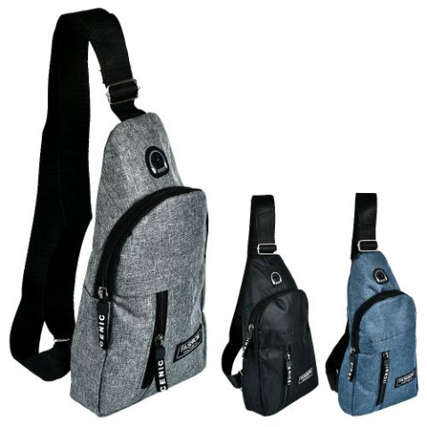 Сумка-бананка, 30x17 см, R98855 (В асортименті)