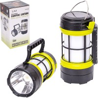 Ліхтар кемпінговий акумуляторний на сонячній батареї F-910