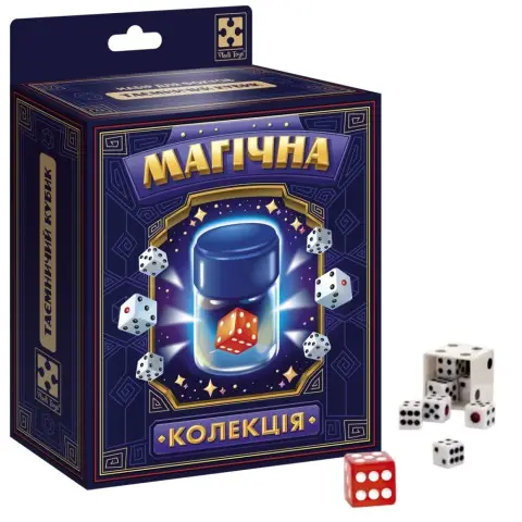 Гра настільна, Набір для фокусу, Магічна колекція, Таємничий кубик, Vladi Toys, VT6012-02
