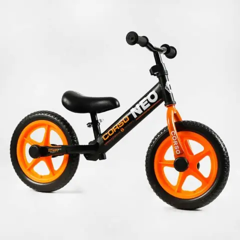 Велобіг Corso Neo, сталева рама, колесо 12" EVA (піна), підставка для ніг EN-69790