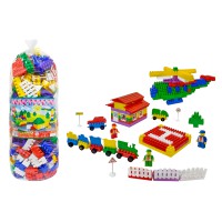 Конструктор дитячий Promtex великі деталі 300 елементів 4038