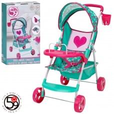 Візочок прогулянковий для ляльки 58,5х49х34,5см, кошик, підсклянник T715057