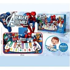 Килимок музичний герой, піаніно, музика, в кор. /144-2/