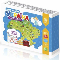 Магнітна карта-пазл Моя країна Україна, 297