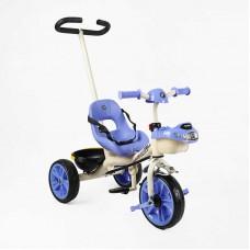 Велосипед 3-х колісний "Best Trike" колеса EVA переднє 10’’, заднє 8’’, сталева рама, УКР. ОЗВУЧУВАННЯ, батьківська ручка, в кор. /1/