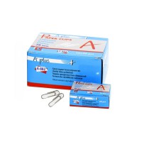 Скріпки нікельовані, 50 шт., 10 упаковок