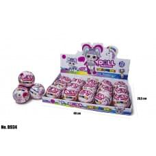 Лялька ГЕРОЙ B934 DOLL BEAUTIFUL UNICORN куля /13/195/15шт в кор.