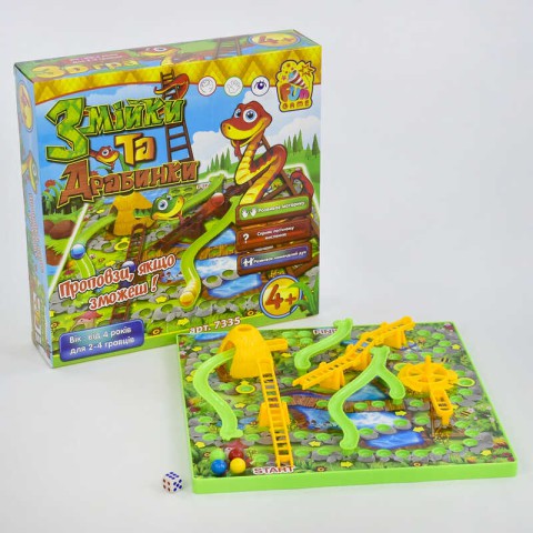 Гра Fun Game Сходи та змійки, 7335