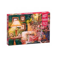 Пазли CherryPazzi Поетичне чаювання, 1000 елементів, 50x70 см, 30592