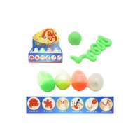 Фосфорний розумний стрибаючий пластилін, 12 шт., PR379