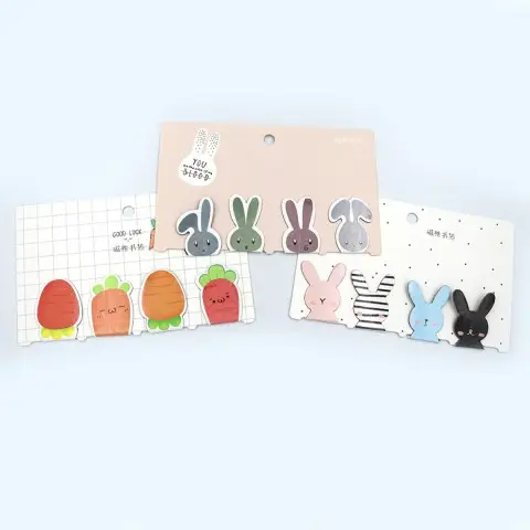 Закладка-магніт Зайчата, 2 шт. в упаковці