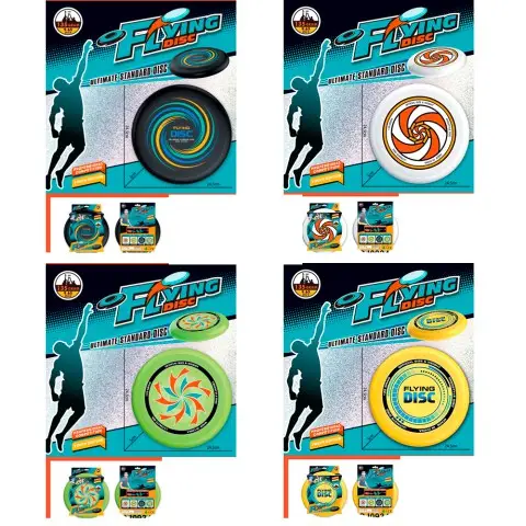 Літаюча тарілка фрісбі, 24.5 см, 24.5x27x2.5 см (В асортименті)