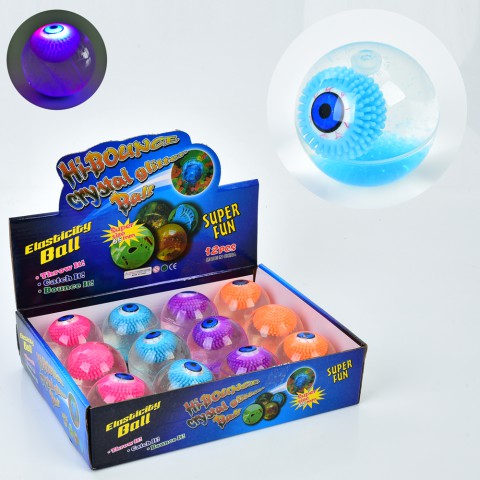 Стрибуни водяні, око, світло, 6.5 см, MS4035 (В асортименті)