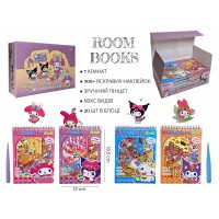 3D Румбокс-наліпки Kurumi блокнот MTT-205506-40