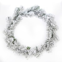 Вінок Казка d-30 см засніжений 903841