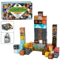 Конструктор магнітний Блоки 72 деталі YN2023-72