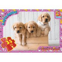 Пазли G-Toys Домашні улюбленці, 35 елементів, AN121