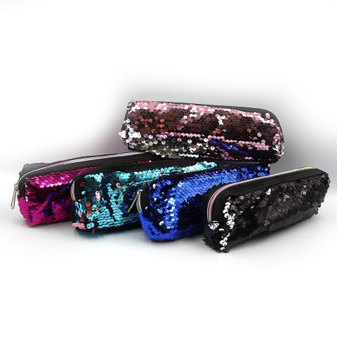 Пенал Паєтки, 1 відділення, 18x5.5x3.5 см (В асортименті)