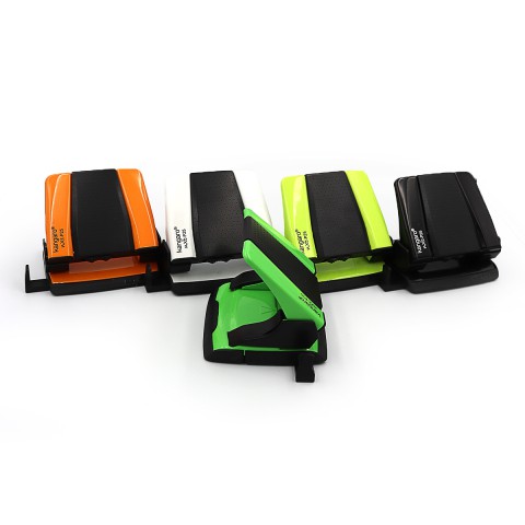 Діркопробивач Kangaro, 25 аркушів, діаметр 6 мм, 80 мм, лінійка, фіксатор, 25-NXTP (В асортименті)