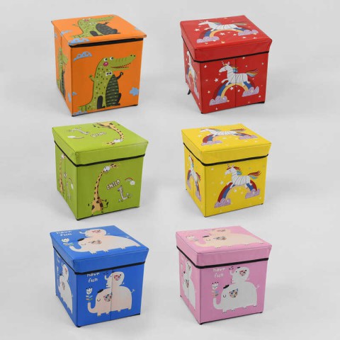 Пуфік-Кошик для іграшок, C44806 (В асортименті)