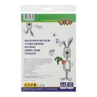 Калька KIDS Line, А4, 10 аркушів, 40 г/м²
