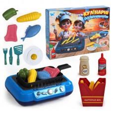 Кулінарні експерименти "WToys", підсвічування, звукові ефекти, 13 аксесуарів, продукти змінюють колір, кухонне начиння, в кор. /18/