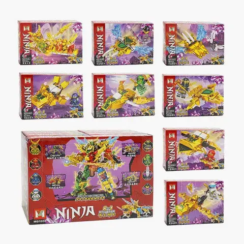 Конструктор Ninjago з фігуркою від 43 деталей (в асортименті)