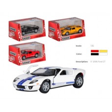 Модель легкова FORD GT (2006) 5'' KT5092W метал.інерц.відкр.дв.4кол.кор./96/