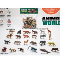 Фігурка набір диких тварин 24 шт G24