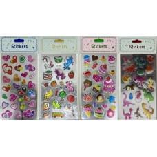 Наклейка "Голографічний фон" 22*10см 12в.(100*12) ціна за 4 шт. //