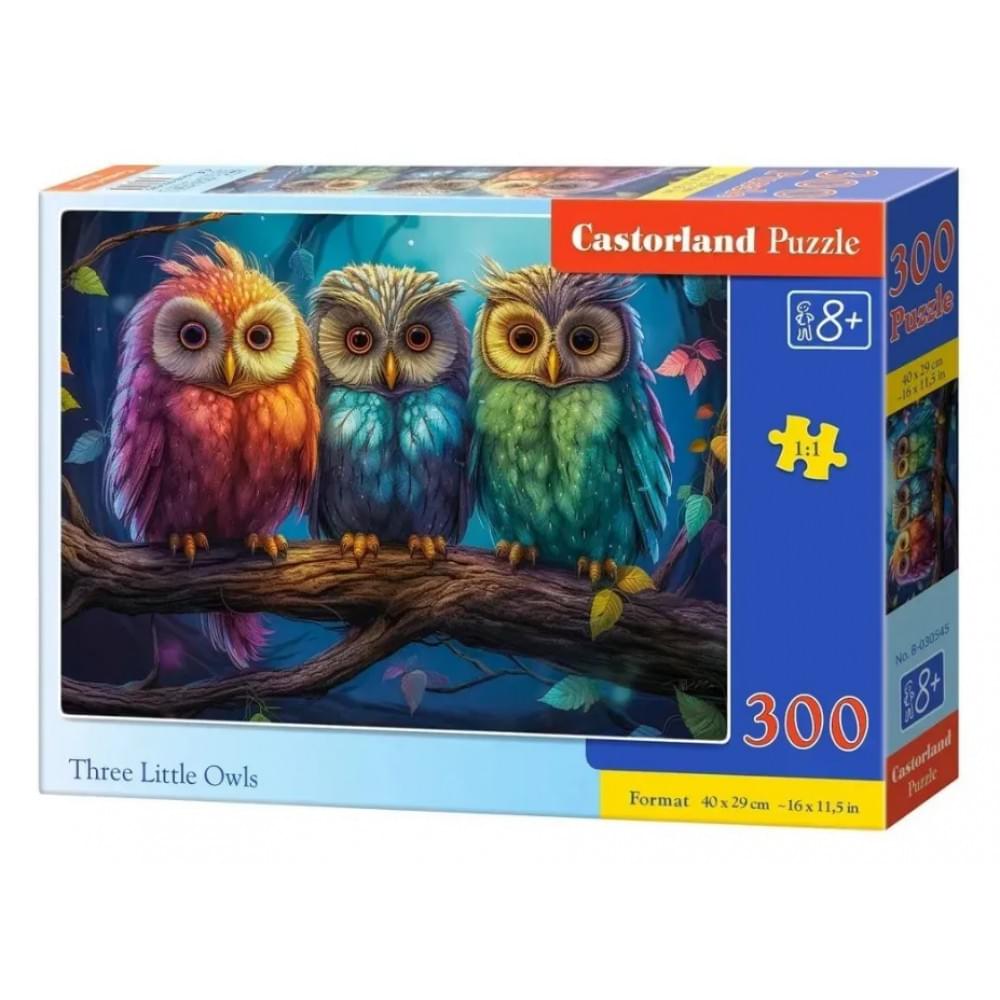 Пазл Castorland "Три маленькі сови" 300 елементів, 40x29см B-030545