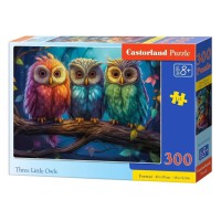 Пазл Кастор Три маленькі сови 300 елементів 40×29 см B-030545