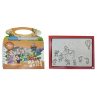 Альбом для розфарбовування водою, Принцеси, 20x14 см, із маркером