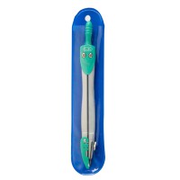 Циркуль Start, у м’якому PVC чохлі, зелений