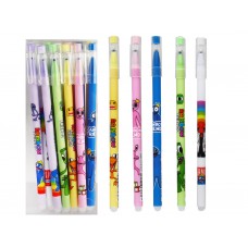 Ручка що стираеться "Rainbow friends", 0,5мм, синя mix ціна за 12шт. //