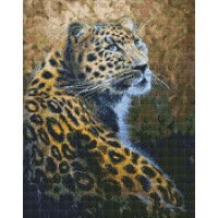 Набір з алмазною мозаїкою Граціозний хижак AMO7561, 40x50 см