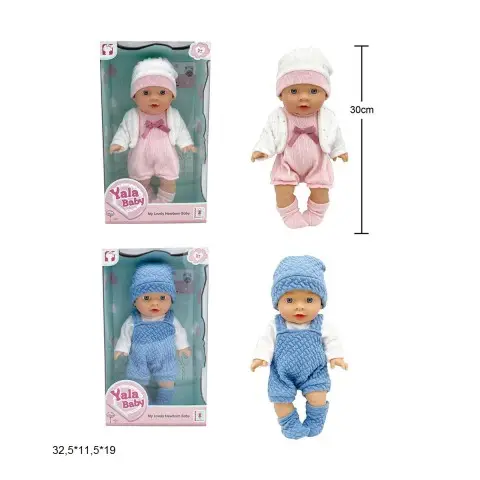 Пупс Yala Baby, YL2430D-D/YL2430D-J, 30 см (В асортименті)