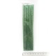 Стрижні клейові зелені з глітером 7 мм × 18 см 6 шт