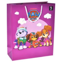 Подарунковий пакет Qbee Щенячий Патруль Команда дівчат 27×33×11 см набір 5 шт QB004-104