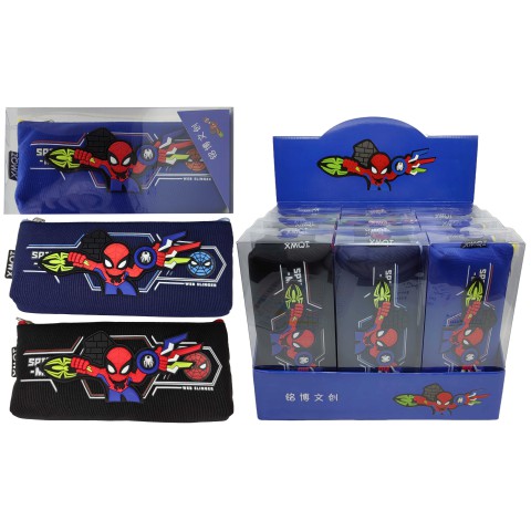 Пенал-косметичка Спайдермен, PVC, Н-375 (В асортименті)