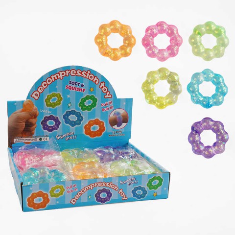 Гра антистрес, цікава іграшка, гелеве наповнення, блискітки, C68794
