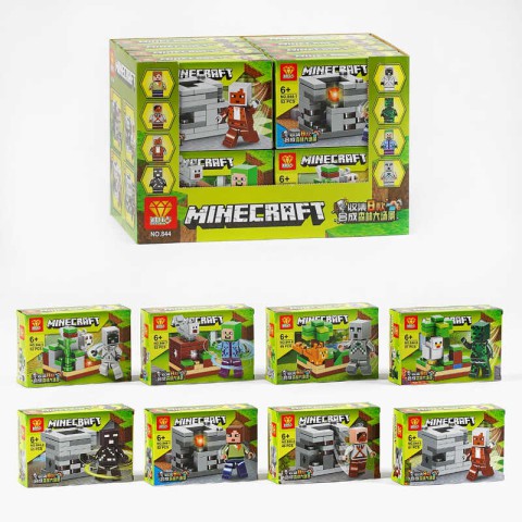 Конструктор Герої комп'ютерної гри, 51 деталь, 15x10x4 см