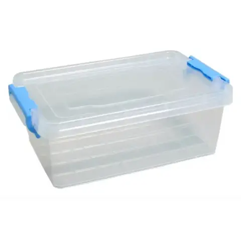 Контейнер для продуктів прямокутний з зачепами 2,2 л (В асортименті)