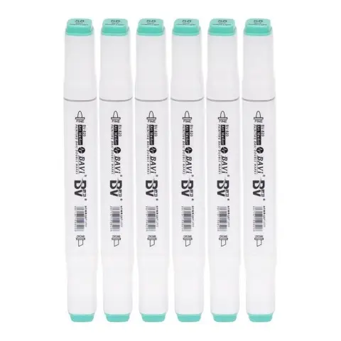 Скетч-маркер двосторонній №58, на спиртовій основі, 10 шт.