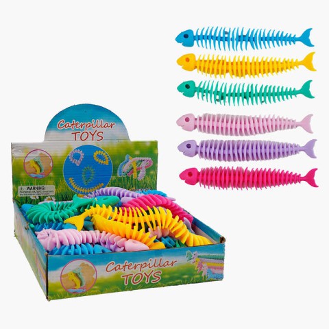 Антистрес Риб’ячі кістки, тягучка, довжина 24 см, C71451 (В асортименті)