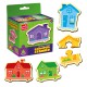 Гра розвиваюча, пазли магнітні Кольорові будинки